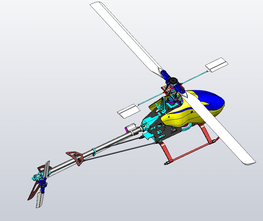 亚拓无人直升机皮传版MF1333385