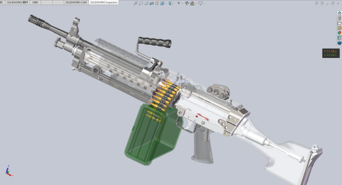 M249轻机枪模型