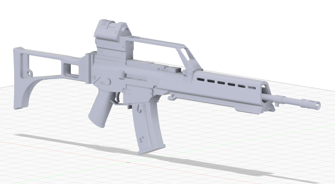 HK G36步枪参考模型