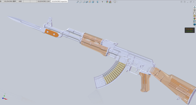 AK-47步枪模型