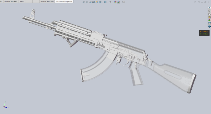 AK-47步枪模型