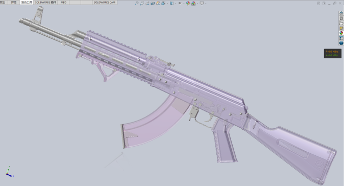 AK-47步枪模型