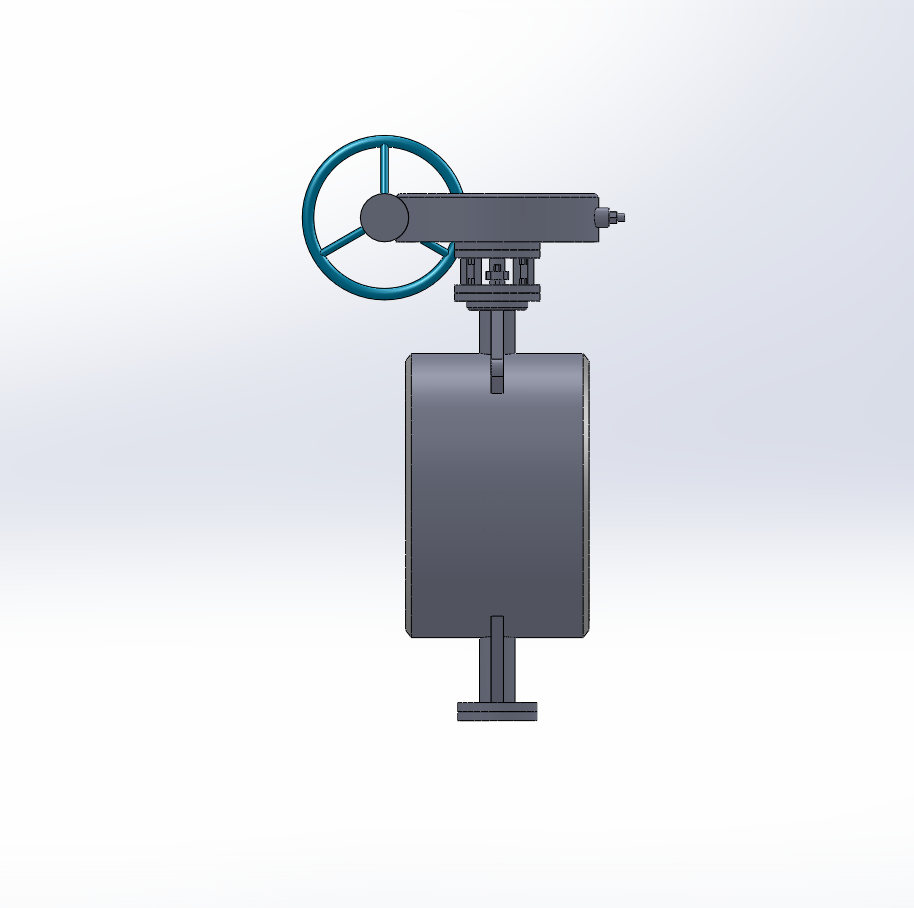 10款PN6.4焊接式金属硬密封系列蝶阀