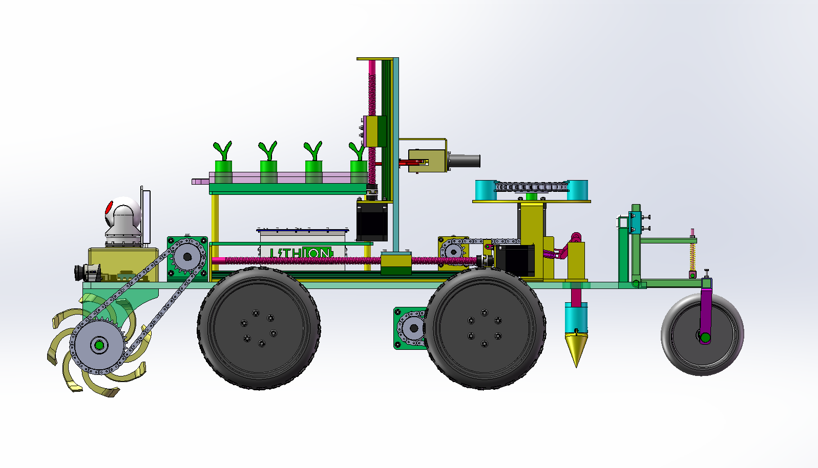 自动化微耕洋葱移栽机(SW+说明书+开题)