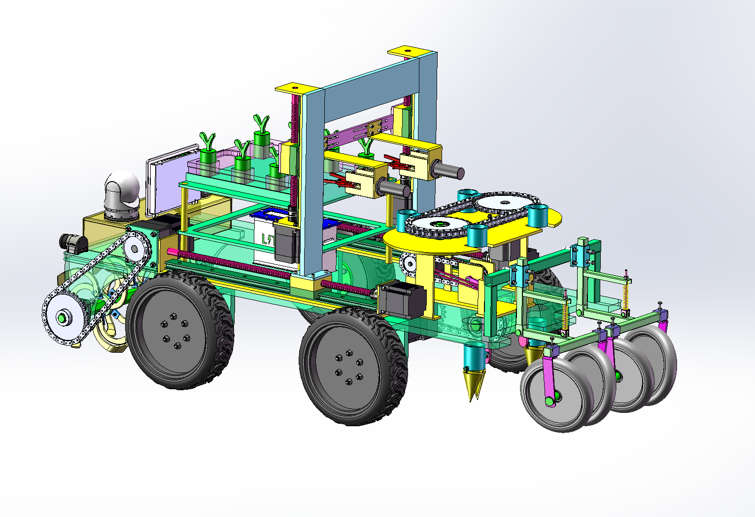 自动化微耕洋葱移栽机(SW+说明书+开题)