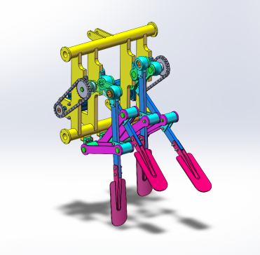 牵引式果园翻土机（SW+CAD+说明书）