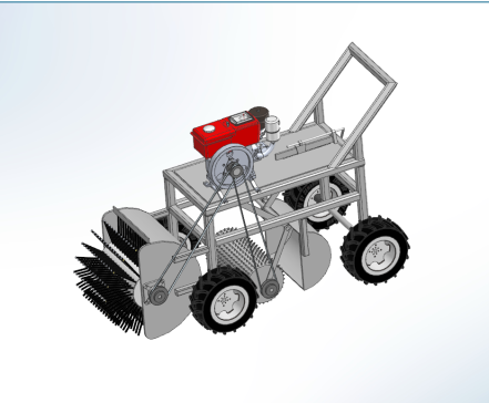 扫雪除冰车三维STP+ug