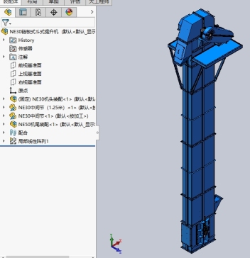 NE30板链式斗式提升机