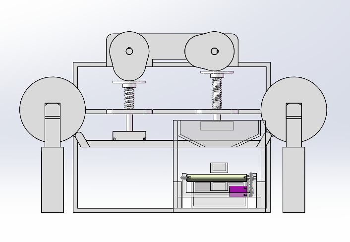 自动贴标签设备模型
