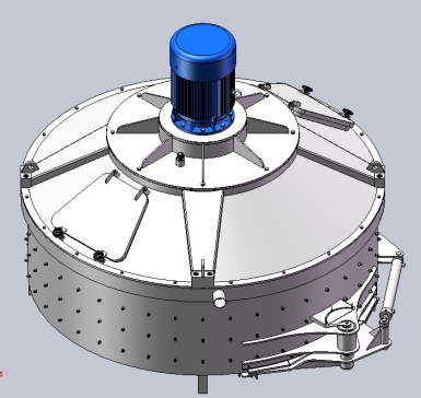 MP1000立轴行星搅拌机3D