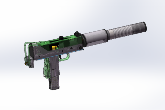 MAC 10 冲锋枪模型
