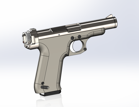 South-African Musgrave pistol gun