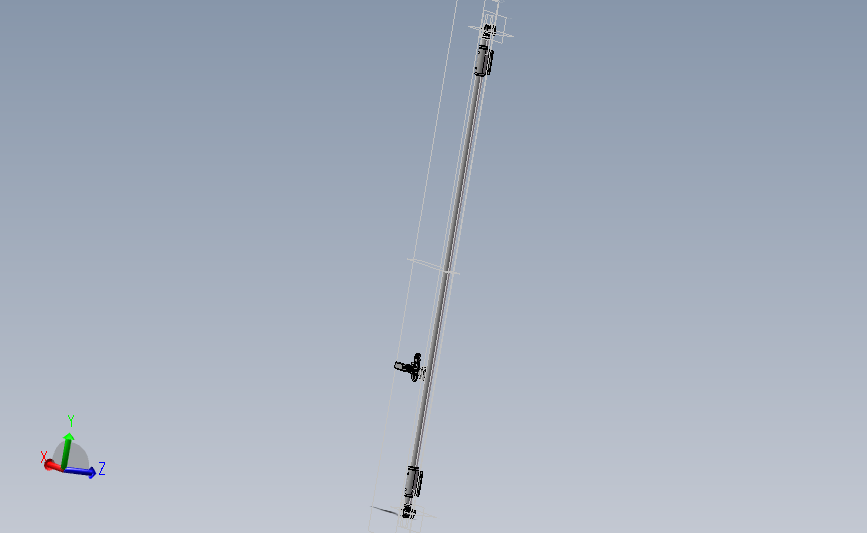 集装箱锁杆SolidWorks设计JX5