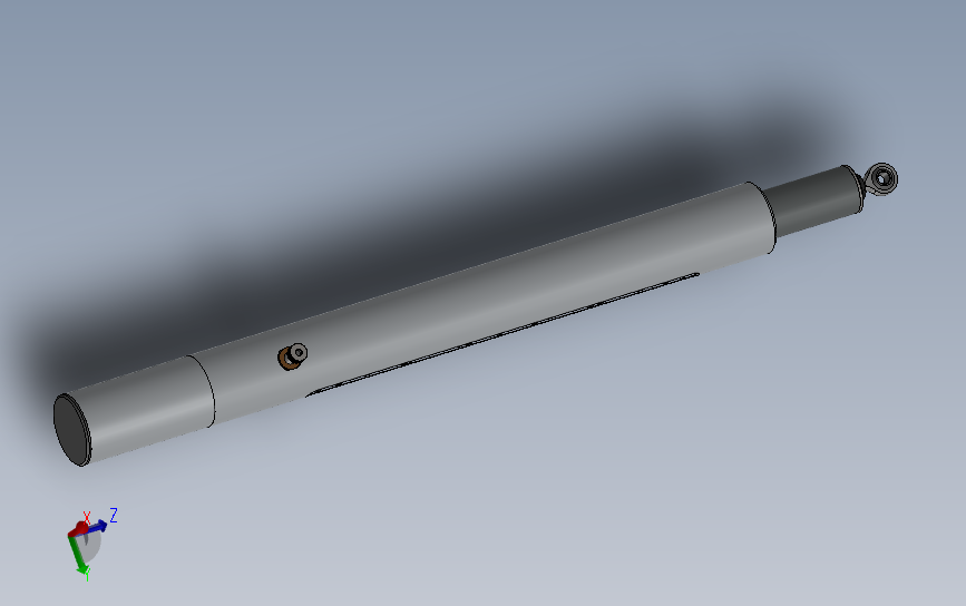 300mm行程电动推杆模型--1224982-48