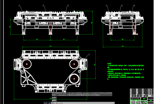 气动夹具总装CAD
