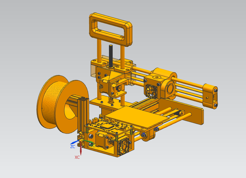 悬臂式3D打印机
