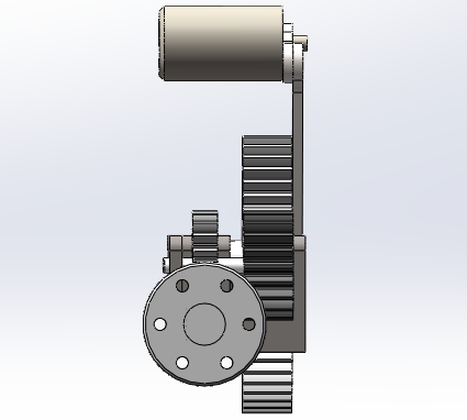 齿轮齿条往复运动机构