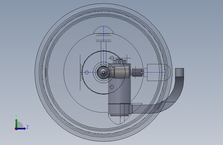 迫击炮闩模型--332409--30