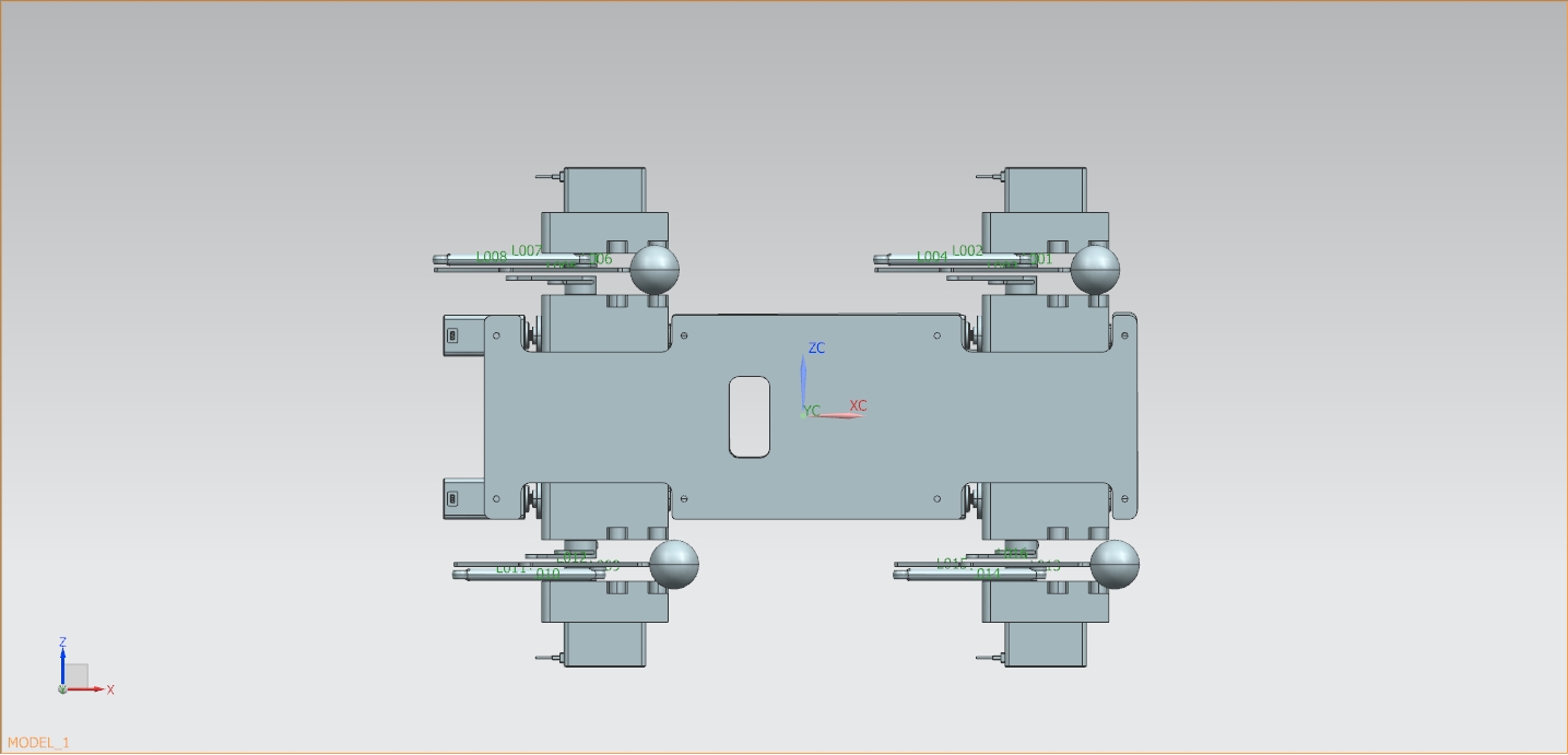 ug行走机器狗及运动