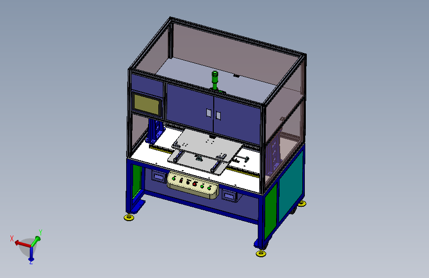 自动压合机（性能稳定可靠） 3D模型