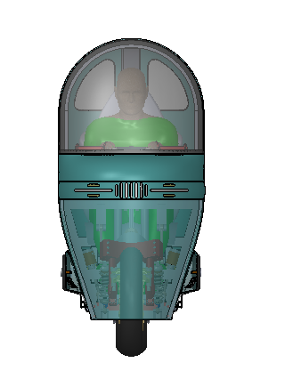 封闭式电动摩托车