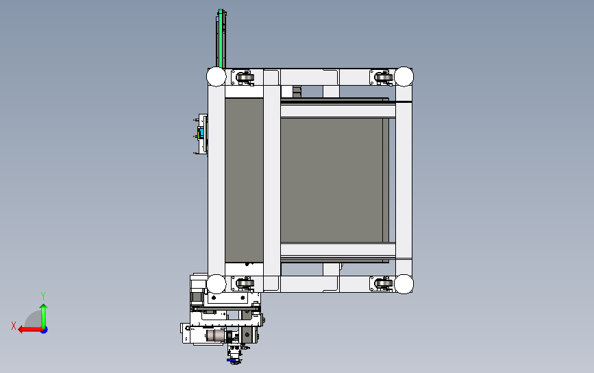 自动化电子检测设备 3D模型