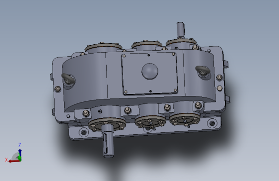 solidworks二级减速器