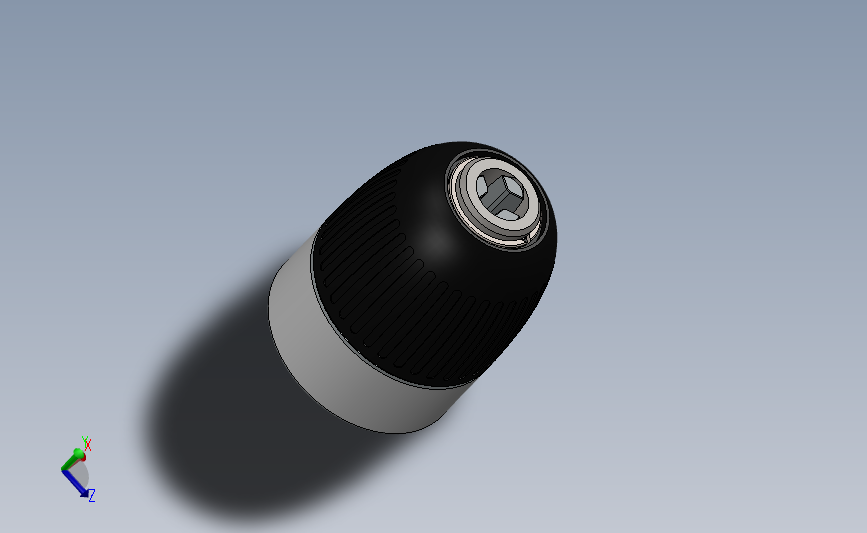 自紧钻夹头 3D模型（SolidWorks设计