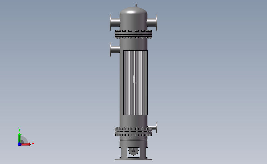 管壳式换热器建模MF30