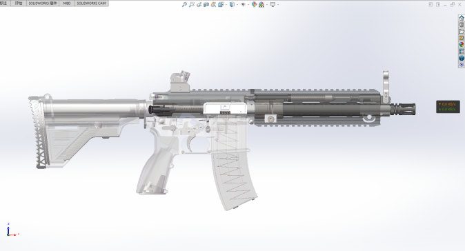 HK 416D步枪模型