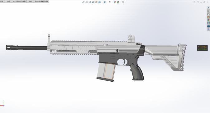 MR762/HK417步枪模型