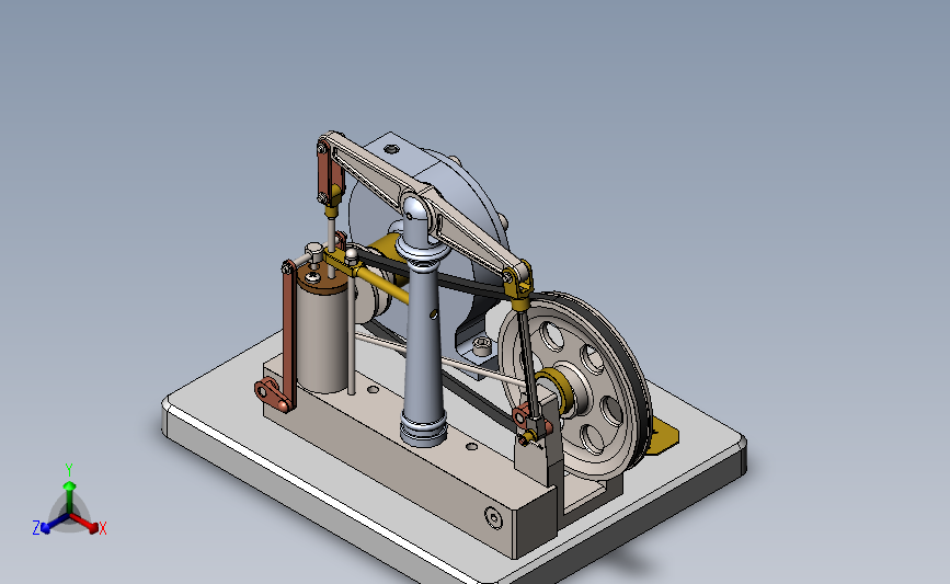 离心泵设备模型 3D模型（SolidWorks设计2