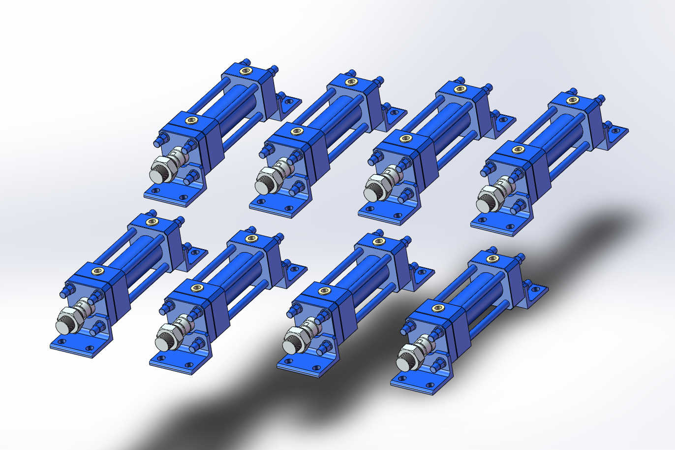 8款H OB-LB重型油压缸