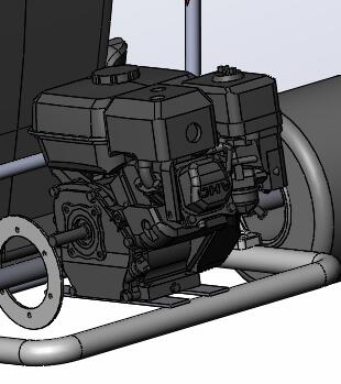 超市概念购物车3D模型_SolidWorks设计