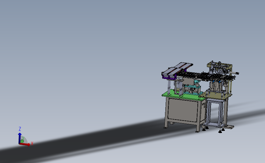 电池极片在线称重分选机 3D模型SolidWorks三维设计图