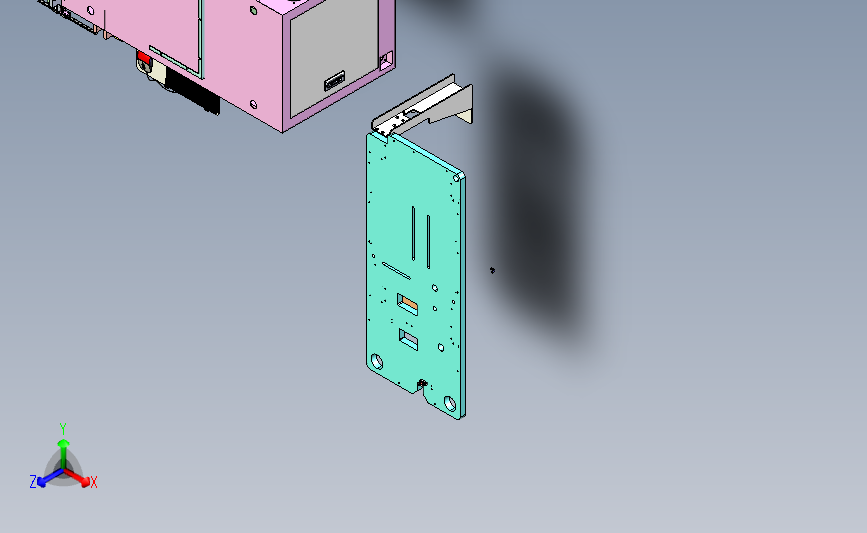 SMT贴标机 3D模型