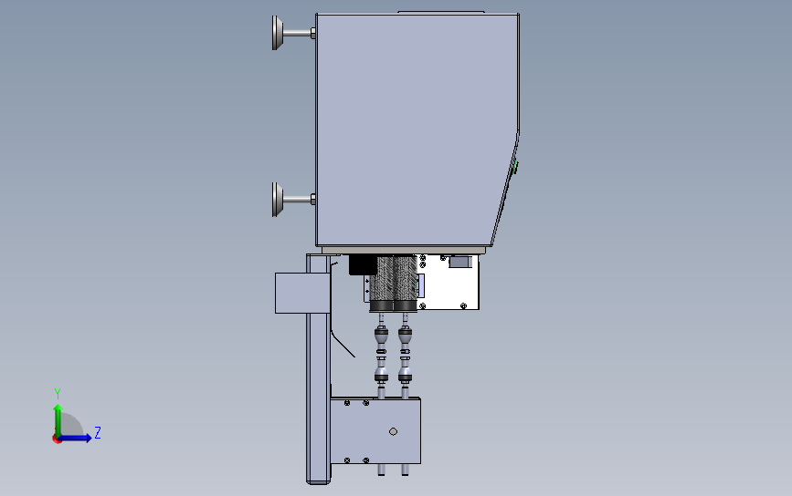 电脑自动剥线机 3D模型SolidWorks三维设计图