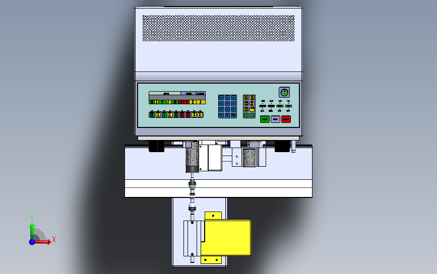 电脑自动剥线机 3D模型SolidWorks三维设计图