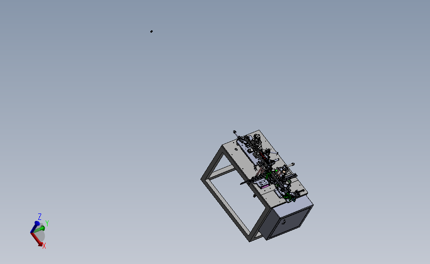 发电机小马达线圈组装充磁入磁机（完整3D图+2D工程图） 3D模型SolidWorks三维设计图