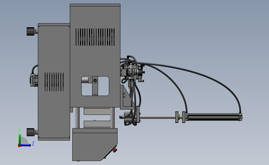 非标注塑机 3D模型SolidWorks三维设计图