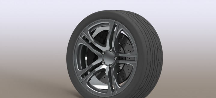 奥迪r8汽车模型 3D模型SolidWorks三维设计图