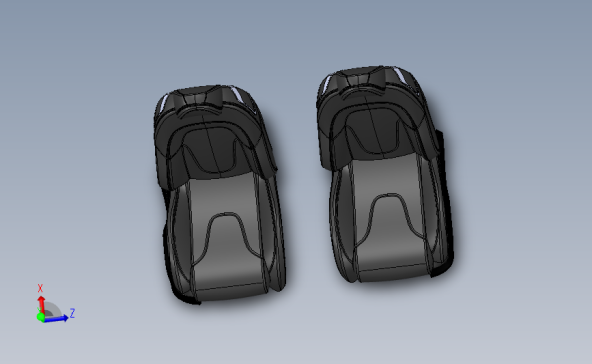 奥迪R8座椅模型3D模型SolidWorks三维设计图