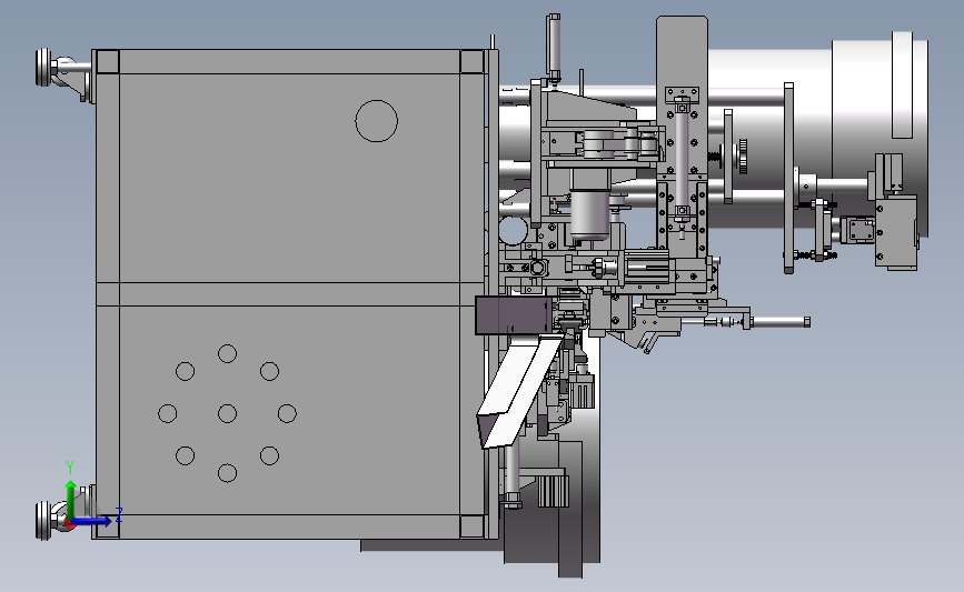 非标自动化铁扣组装机 3D模型SolidWorks三维设计图