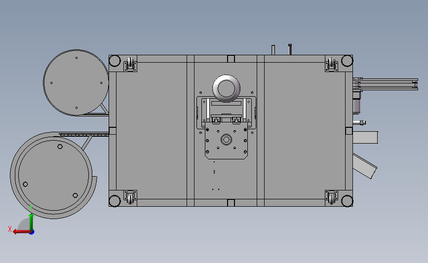 非标自动化铁扣组装机 3D模型SolidWorks三维设计图