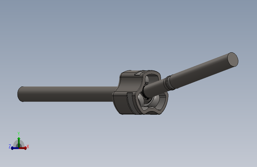 半轴的万向节 3D模型SolidWorks三维设计图