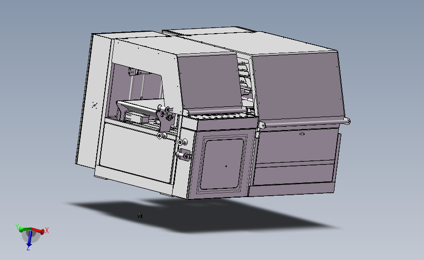 产品包装机设计图纸 3D模型SolidWorks三维设计图