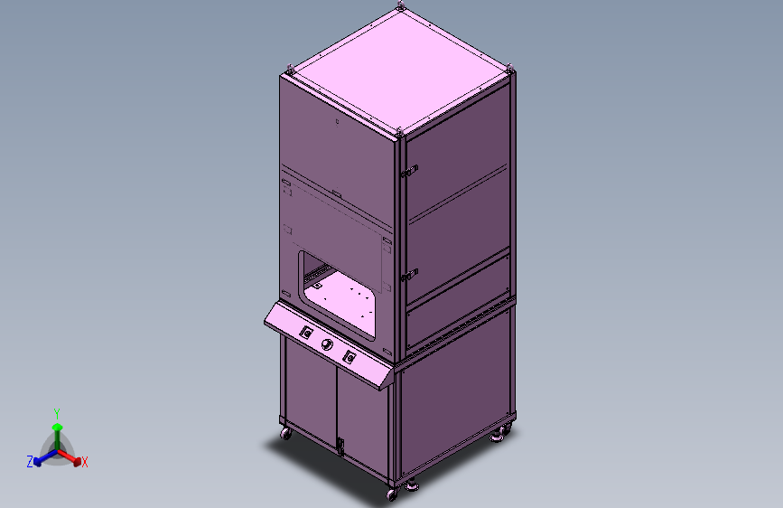 超声波隔音罩（含SW源文件+STEP+工程图+CAD图纸） 3D模型SolidWorks三维设计图
