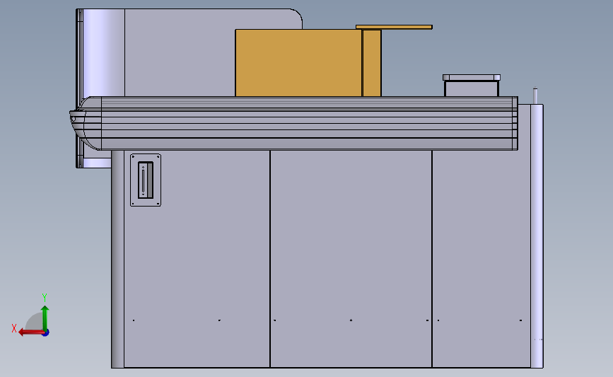 超市系列设备--收银台3 3D模型 3D模型SolidWorks三维设计图