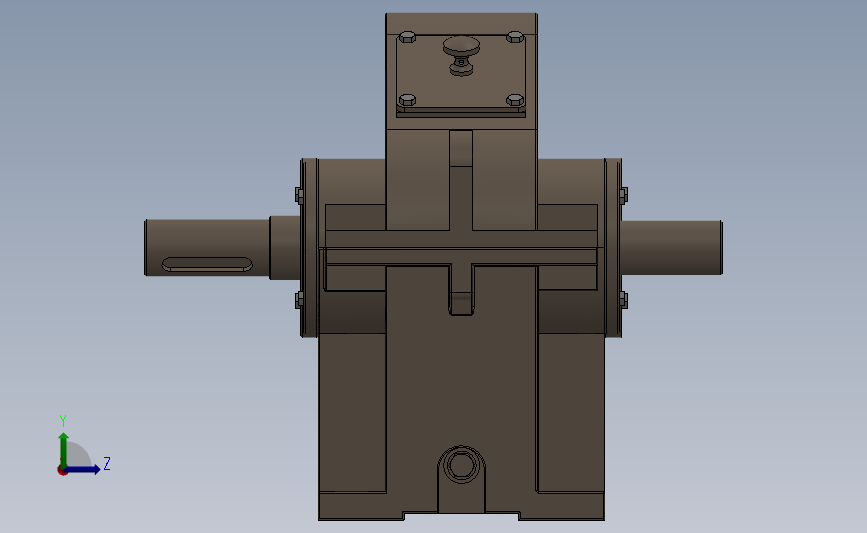 齿轮减速机 3D模型SolidWorks三维设计图
