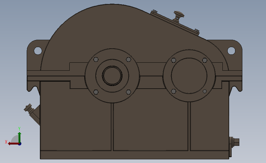 齿轮减速机 3D模型SolidWorks三维设计图